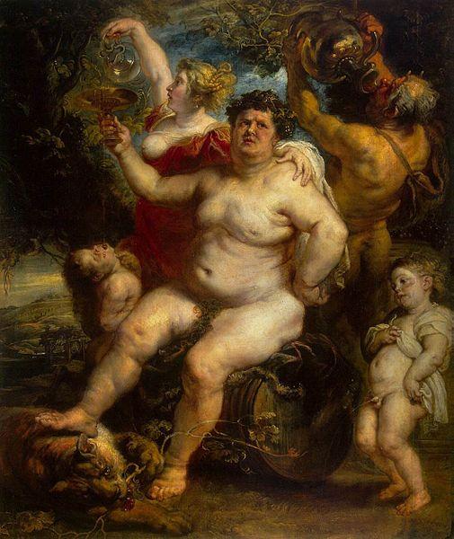 Peter Paul Rubens Bacchus oil painting image